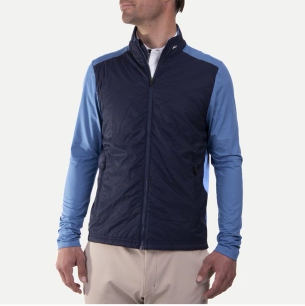 KJUS Men's Blue Lightweight Retention Jacket